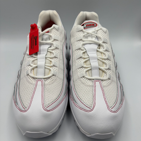 Nike Air Max 95 OG `Big Bubble White University Red (2025)` | US M 14