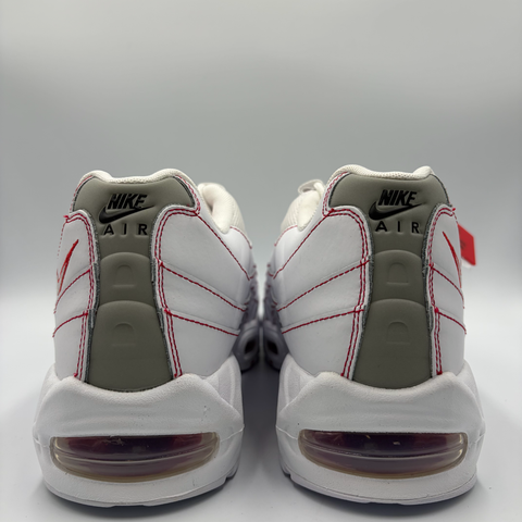 Nike Air Max 95 OG `Big Bubble White University Red (2025)` | US M 14