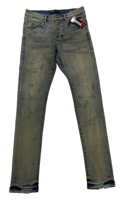 Purple Brand Oil Repair Jeans 'Dirty Denim' | US M (30")