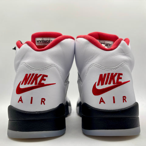Air Jordan 5 Retro 'Fire Red Silver Tongue (2020)' | US M 13