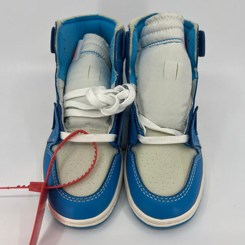 Air Jordan 1 Retro High 'Off White University Blue (2018)' | US M 4