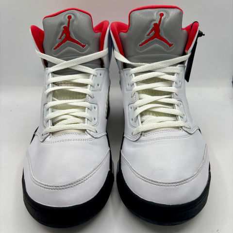Air Jordan 5 Retro 'Fire Red Silver Tongue (2020)' | US M 13