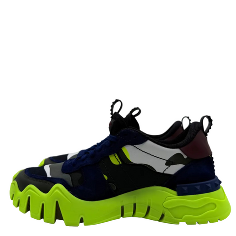 Valentino Rock Runner 'Navy Camo Volt' | EU M43 / US M10