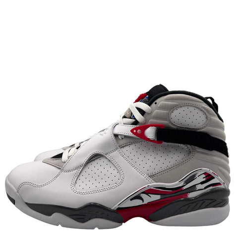 Jordan 8 Retro `White True Red (2025)` | US M 11