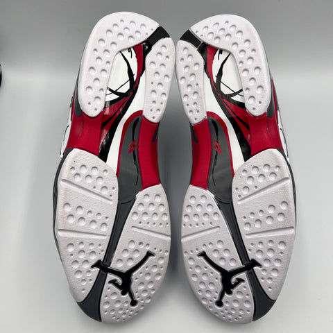 Jordan 8 Retro `White True Red (2025)` | US M 11