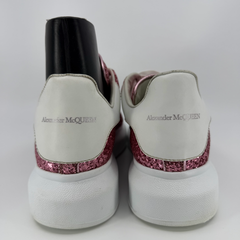 Alexander McQueen Oversized 'Pink Glitter White (Womwn's)' | EU W 41 / US W 11