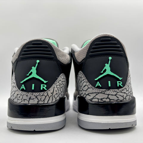 Air Jordan 3 Retro 'Green Glow (2023)' | US M 11