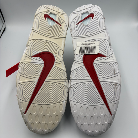 Nike Air More Uptempo `White Varsity Red Outline (2018)` | US M 13