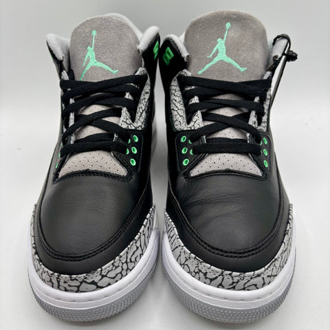 Air Jordan 3 Retro 'Green Glow (2023)' | US M 11