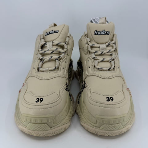 Balenciaga Triple S 'DIY Metal White Red' | EU M 39 / US M 6