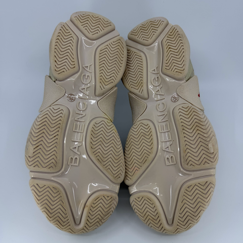 Balenciaga Triple S 'DIY Metal White Red' | EU M 39 / US M 6