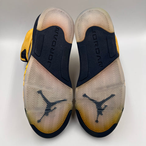 Jordan 5 Retro `Michigan (2019)` | US M 9.5