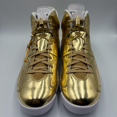 Jordan 6 Retro `Pinnacle Metallic Gold (2016)` | US M 13