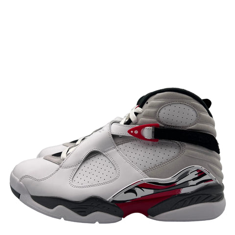 Jordan 8 Retro `White True Red (2025)` | US M 11.5