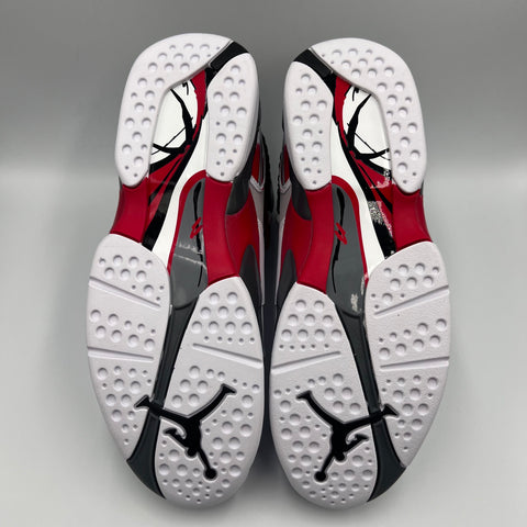Jordan 8 Retro `White True Red (2025)` | US M 11.5