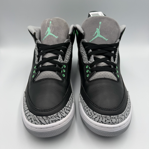 Jordan 3 Retro `Green Glow (2021)` | US M 12