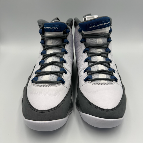 Jordan 9 Retro Flint `Grey French Blue (2026)`  | US M 7.5