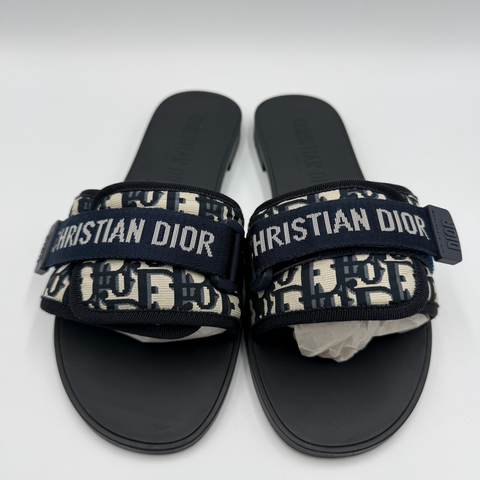 Dior Evolution Slide Women`s `Deep Blue` | W 42 / M 10.5
