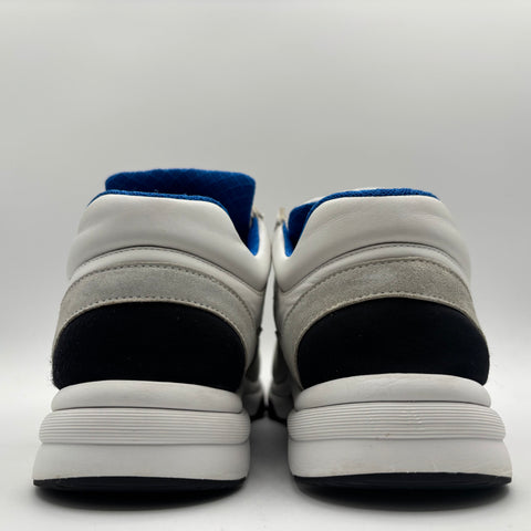 Chanel Low Top Runner 'White Metallic Silver Black' | EU M 41 / US M 8