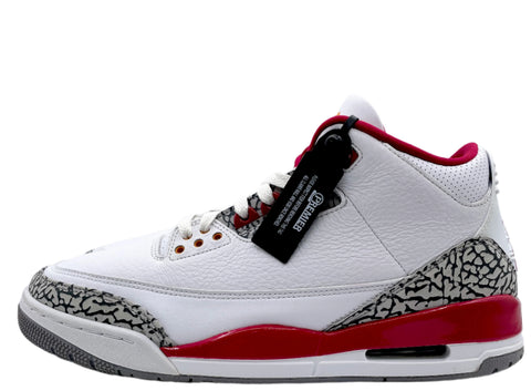 Air Jordan 3 Retro 'Cardinal Red (2022)' | US M 11