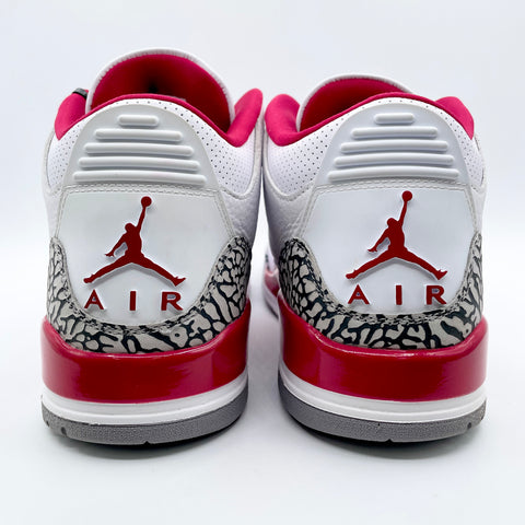 Air Jordan 3 Retro 'Cardinal Red (2022)' | US M 11