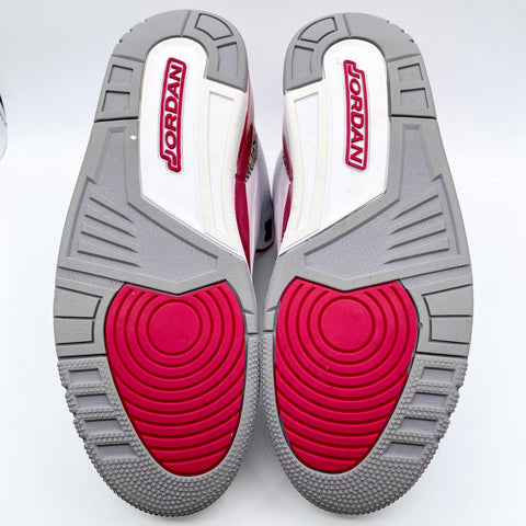 Air Jordan 3 Retro 'Cardinal Red (2022)' | US M 11