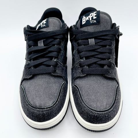 A Bathing Ape Sk8 Sta 'Black Denim (2023)' | US M 9