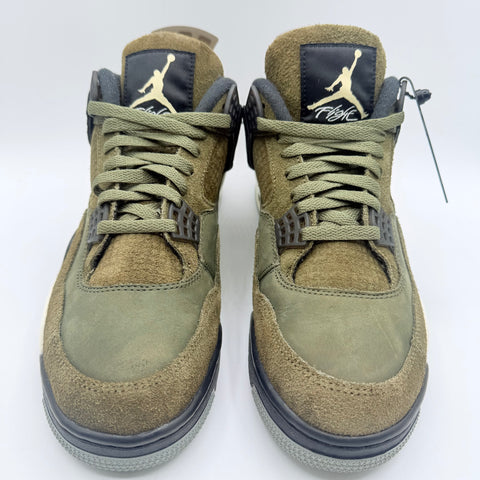 Air Jordan 4 Retro SE 'Craft Medium Olive (2023)' | US M 10.5 (No Box)