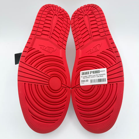 Air Jordan 1 Retro Low OG 'University Red (2023)' | US M 11 (No Box)