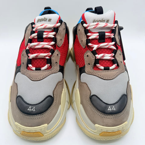 Balenciaga Triple S 'Grey Red Blue' | EU M44 / US M11