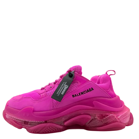 Balenciaga Clear Sole Triple S 'Pink' | EU M41 / US M8