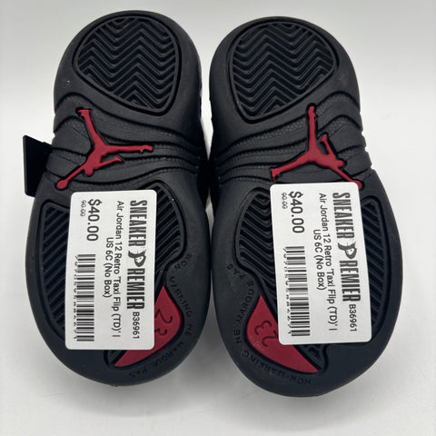 Air Jordan 12 Retro 'Taxi Flip (TD)' | US 6C (No Box)