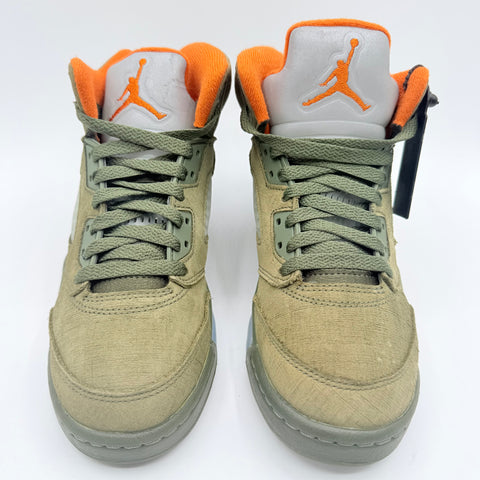 Air Jordan 5 Retro 'Olive (2024)' | US GS 5Y (No Box)