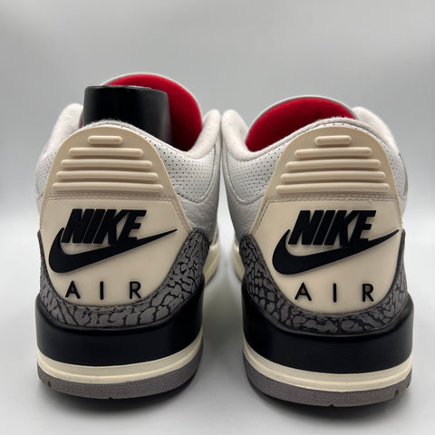 Jordan 3 Retro `White Cement Reimagined (2023)` | US M 12