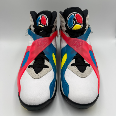 Jordan 8 SP Retro SE `White Multicolor (2019` | US M 12 (NB)