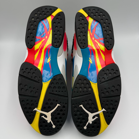 Jordan 8 SP Retro SE `White Multicolor (2019` | US M 12 (NB)