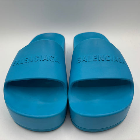 Balenciaga Chunky Slide 'Blue' | EU W 38 / US W 8
