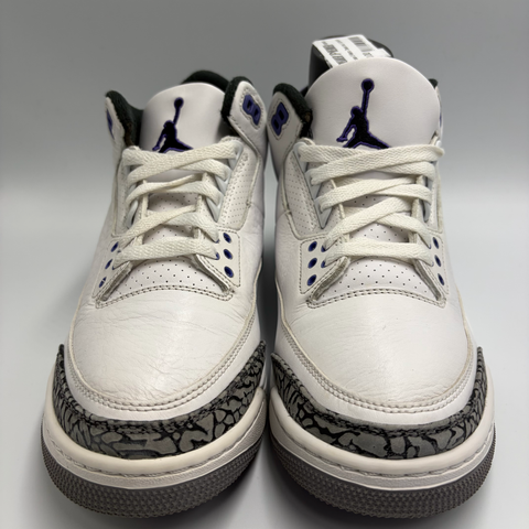 Air Jordan 3 Retro 'Dark Iris (2022)' | US M 9