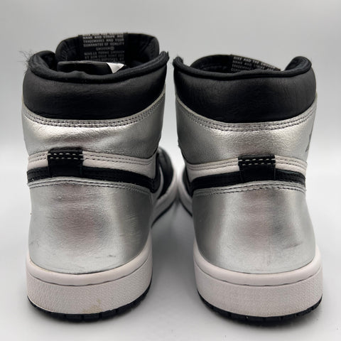Jordan 1 Retro High Women`s `Silver Toe (2021)` | US W 8.5 / US M 7 (NB)