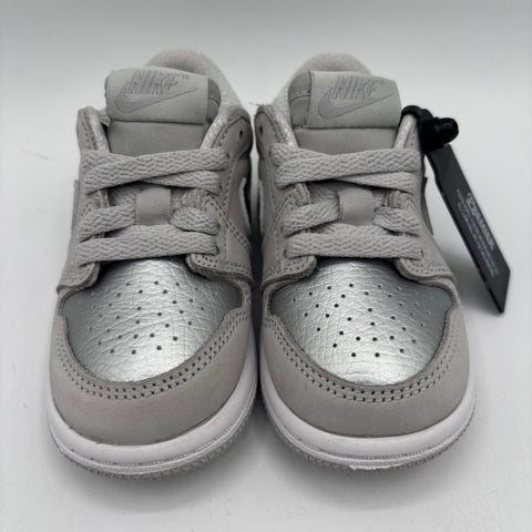 Air Jordan 1 Retro Low 'Metallic Silver (TD)' | US 6C (No Box)