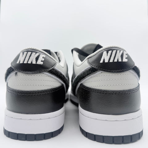 Nike Dunk Low 'Chenille Swoosh Black Grey (2022)' | US M 14