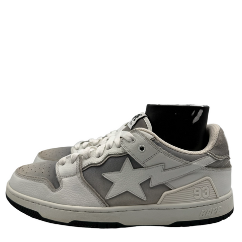 A  Bathing Ape Sk8 Sta `#4 White (2024)` | US M 12