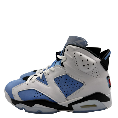 Jordan 6 Retro `UNC White (2022)`  | US M 9.5