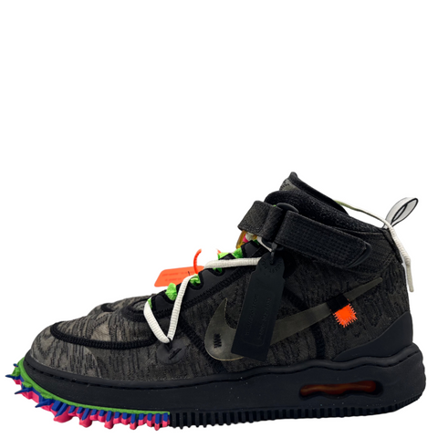 Nike Air Force 1 Mid 'Off White Black (2022)' | US M 12