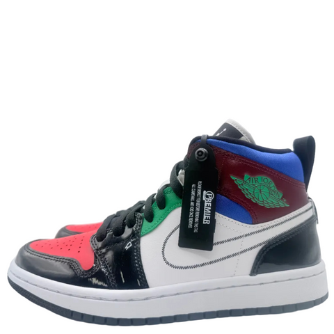 Air Jordan 1 Retro Mid 'SE Black White Multi-Color (2020)' | US W7 / US GS5.5Y