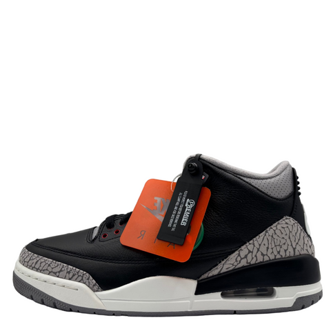 Air Jordan 3 Retro OG 'Black Cement (2024)' | US M 9