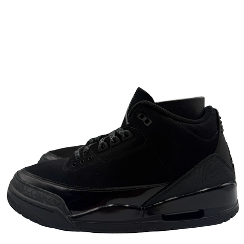 Jordan 3 Retro `Black Cat (2025)` | US M 12