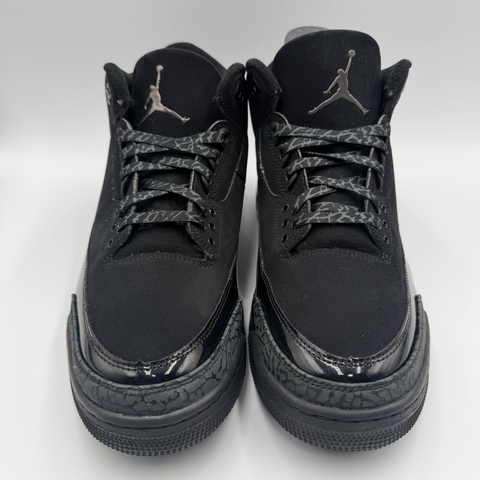 Jordan 3 Retro `Black Cat (2025)` | US M 12
