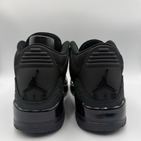 Jordan 3 Retro `Black Cat (2025)` | US M 12