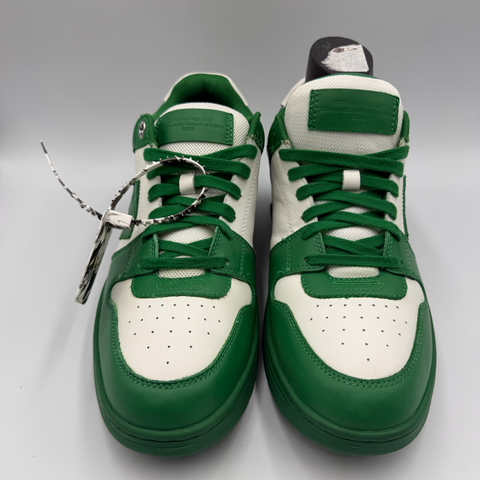 OFF-WHITE Out of Office Low Top `Green Dirty White` | EU 44 / US M 11
